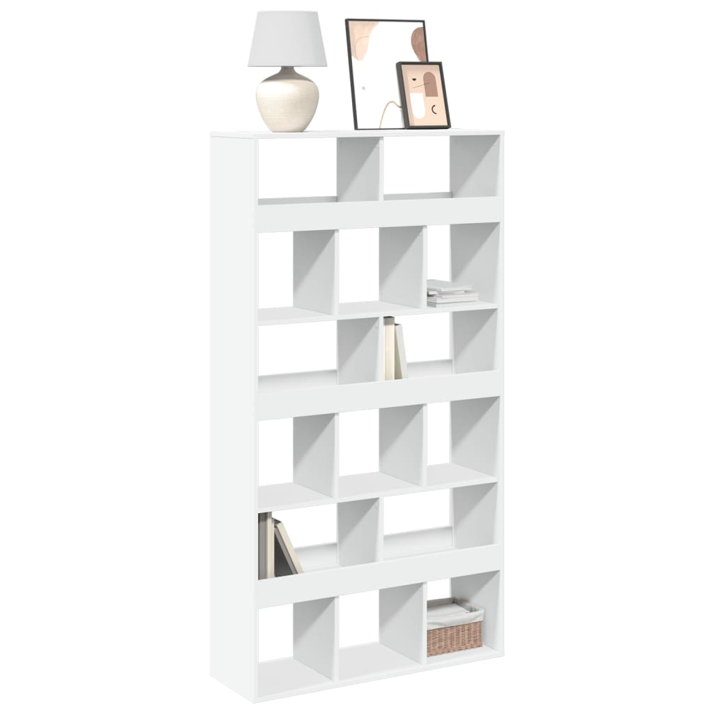 Divisorio Stanza Bianco 100x33x187,5 Cm In Truciolato