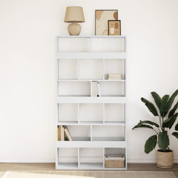 Divisorio Stanza Bianco 100x33x187,5 Cm In Truciolato - Image 3