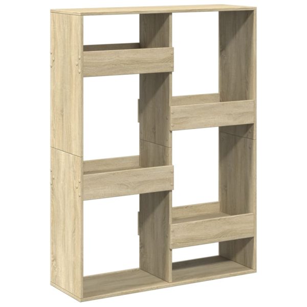 Libreria Rovere Sonoma 100x33x135 Cm In Legno Multistrato - Image 6