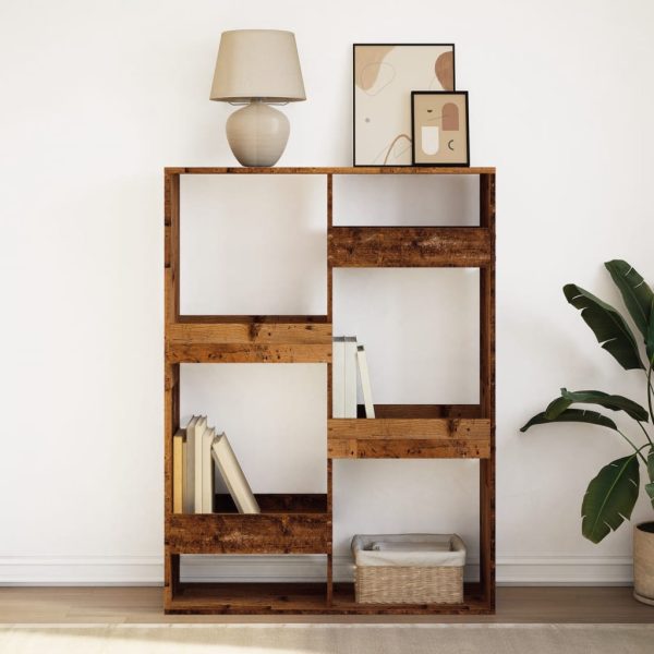 Libreria Legno Antico 100x33x135 Cm In Legno Multistrato - Image 3