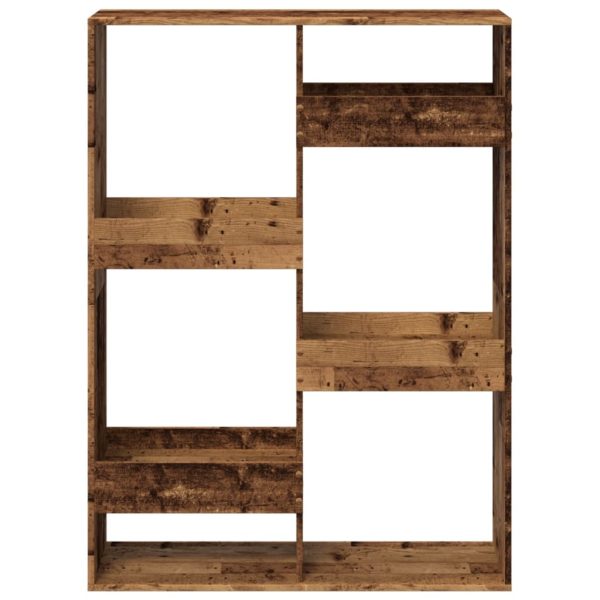 Libreria Legno Antico 100x33x135 Cm In Legno Multistrato - Image 4