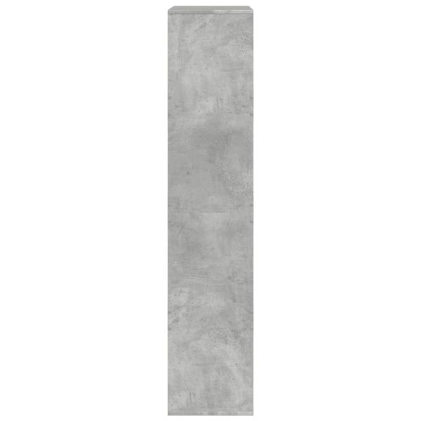 Libreria Grigio Cemento 100x33x155,5 Cm In Legno Multistrato - Image 5