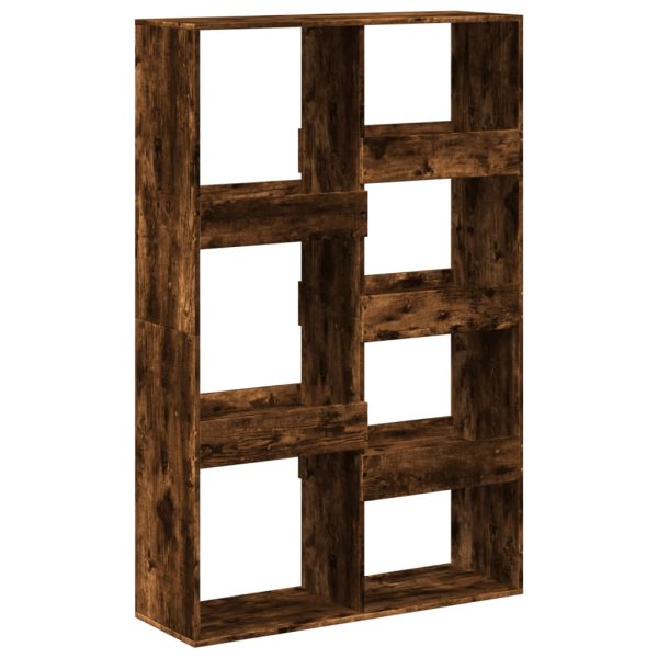 Libreria Rovere Fumo 100x33x155,5 Cm In Legno Multistrato - Image 6