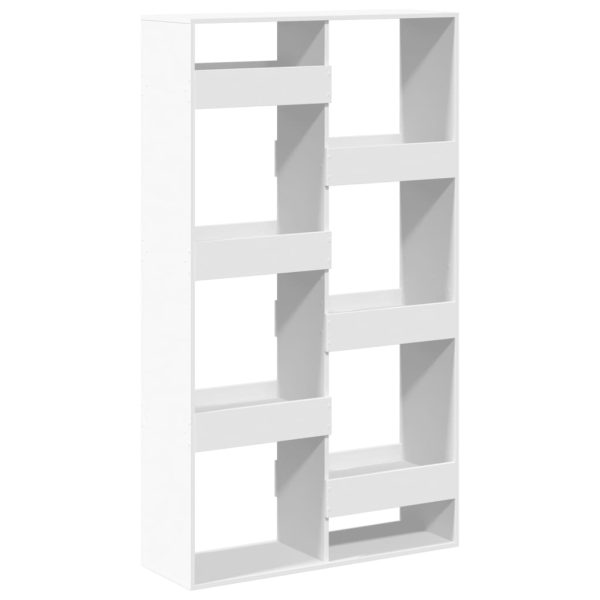 Libreria Bianca 100x33x175 Cm In Legno Multistrato - Image 6