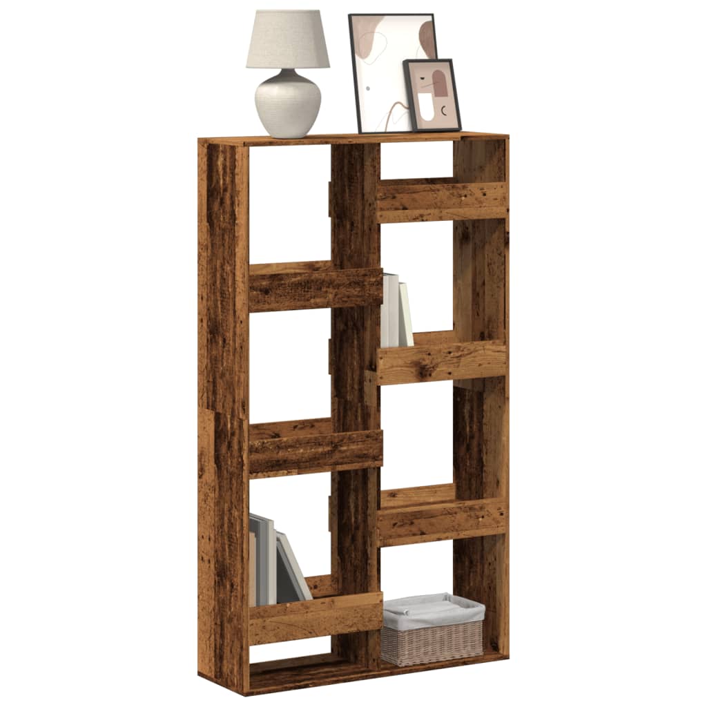 Libreria Legno Antico 100x33x175 Cm In Legno Multistrato