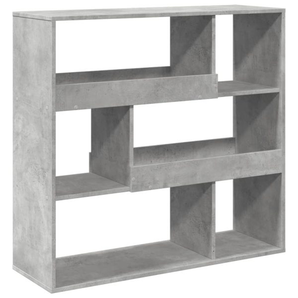 Libreria Grigio Cemento 100x33x94,5 Cm In Truciolato - Image 6