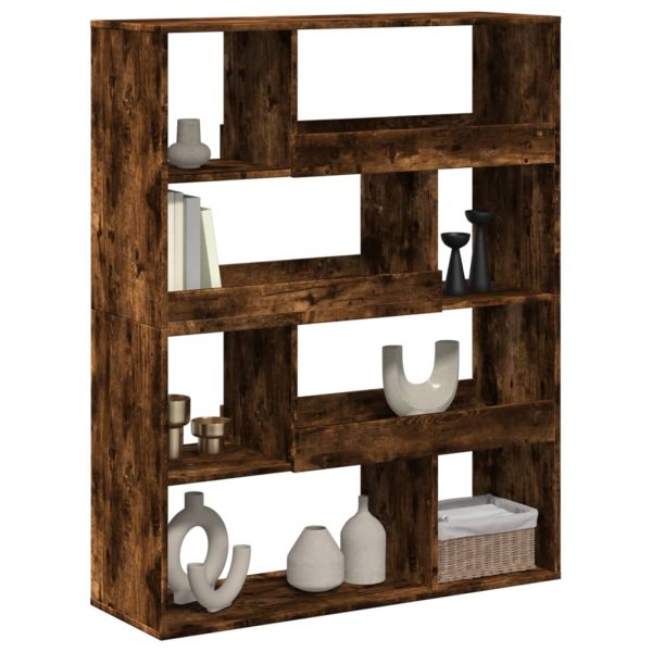 Divisorio Stanza Rovere Fumo 100x33x125,5 Cm In Truciolato - Image 3