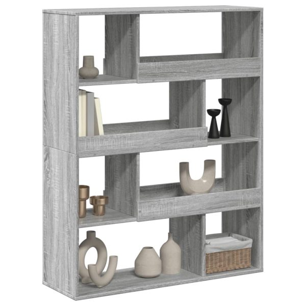 Divisorio Stanza Grigio Sonoma 100x33x125,5 Cm In Truciolato - Image 3