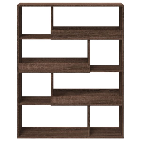 Divisorio Stanza Rovere Marrone 100x33x125,5 Cm In Truciolato - Image 4