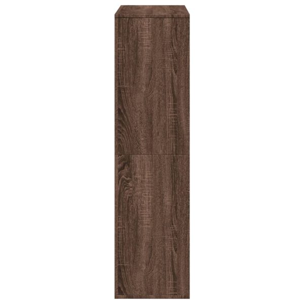 Divisorio Stanza Rovere Marrone 100x33x125,5 Cm In Truciolato - Image 5