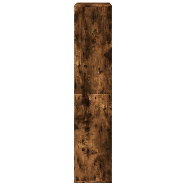 Libreria Rovere Fumo 100x33x156,5 Cm In Truciolato - Image 5