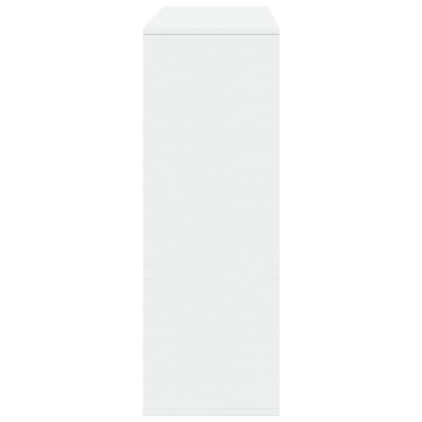Divisorio Bianco 100x33x94,5 Cm In Truciolato - Image 5