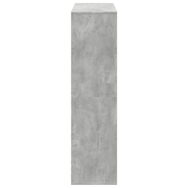 Divisorio Stanza Grigio Cemento 100x33x125,5 Cm In Truciolato - Image 5