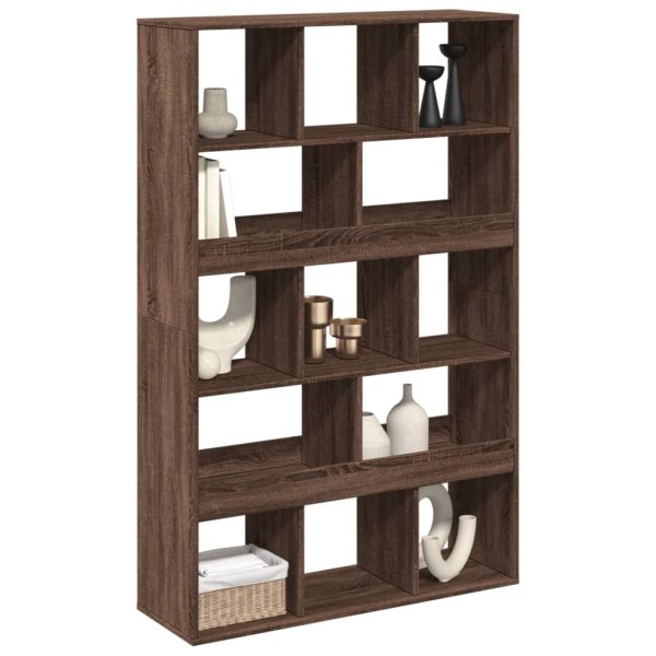 Libreria Rovere Marrone 100x33x156,5 Cm In Truciolato - Image 3