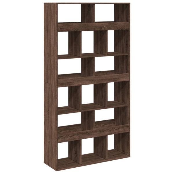 Libreria Rovere Marrone 100x33x187,5 Cm In Truciolato - Image 6