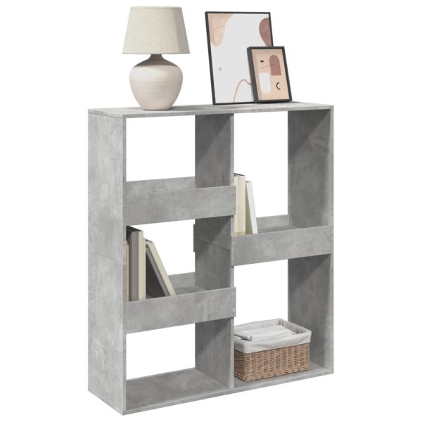 Divisorio Grigio Cemento 100x33x115 Cm In Truciolato - Image 3