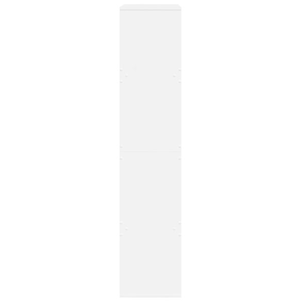 Divisorio Bianco 100x33x155,5 Cm In Truciolato - Image 5