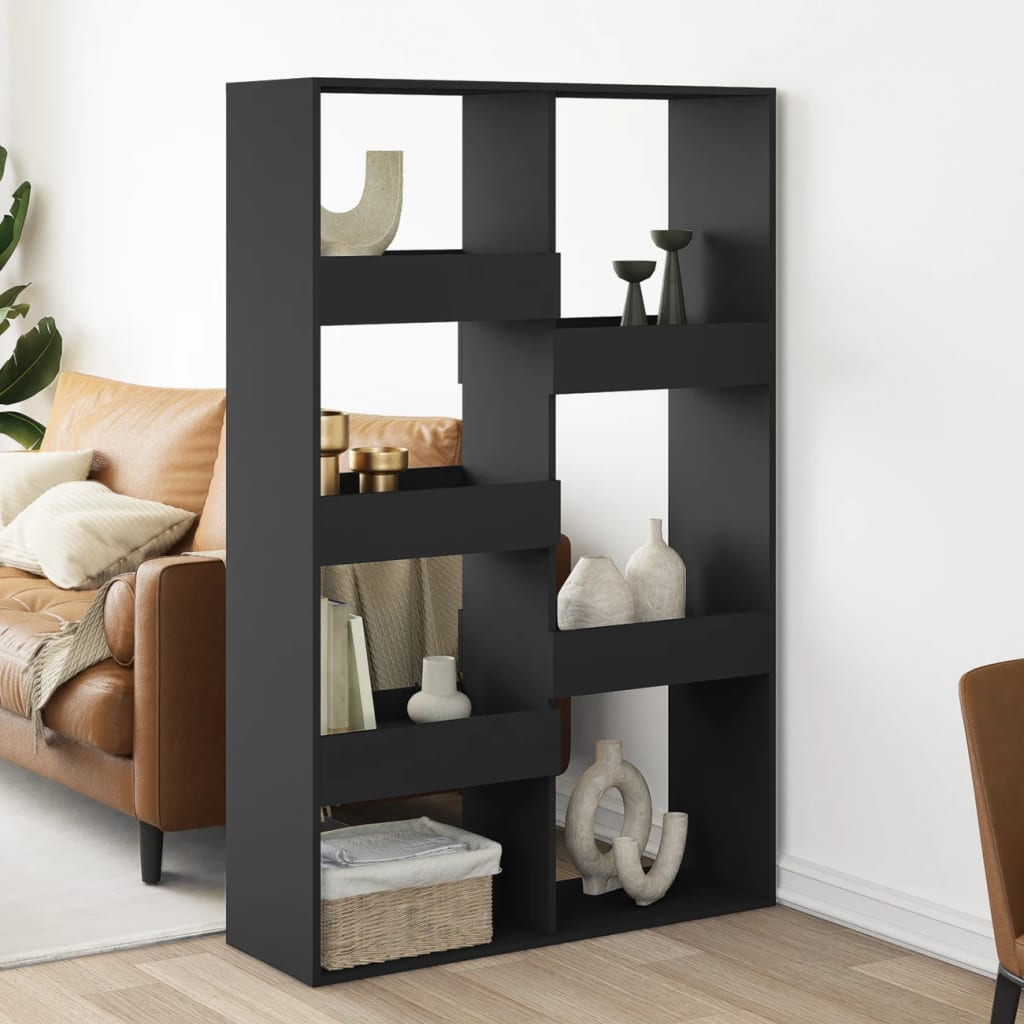 Divisorio Nero 100x33x155,5 Cm In Truciolato