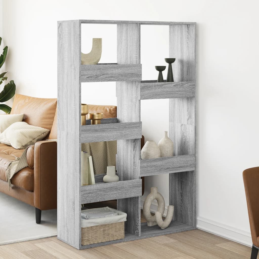 Divisorio Grigio Sonoma 100x33x155,5 Cm In Truciolato