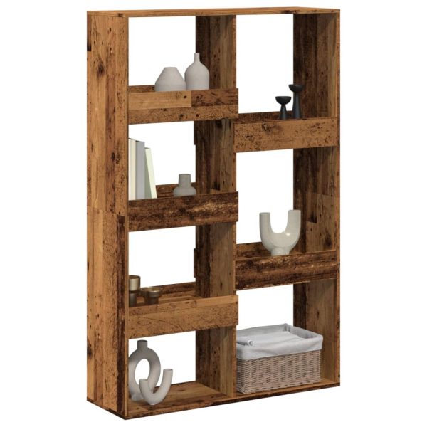 Divisorio Legno Antico 100x33x155,5 Cm In Truciolato - Image 3