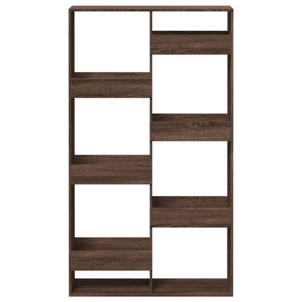 Divisorio Rovere Marrone 100x33x175 Cm In Truciolato - Image 4