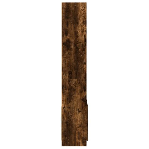 Credenza Rovere Fumo 63x33x180 Cm In Truciolato - Image 6