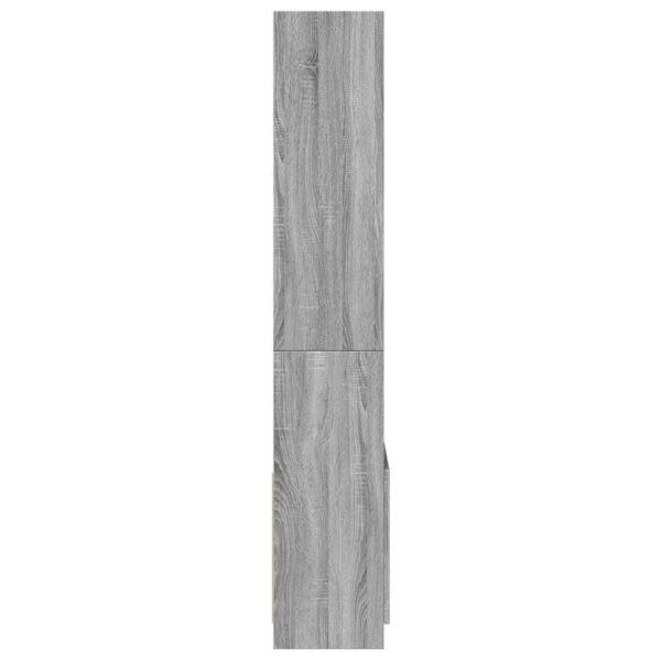 Credenza Grigio Sonoma 63x33x180 Cm In Truciolato - Image 6