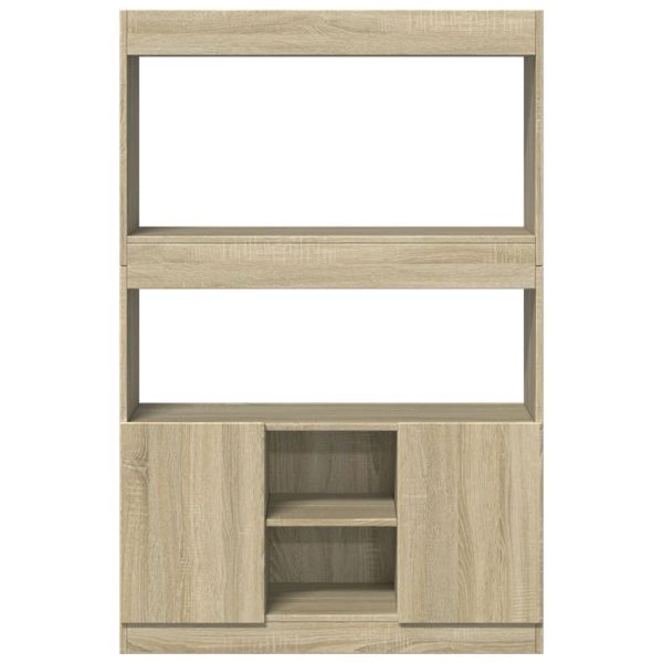 Credenza Rovere Sonoma 92x33x140 Cm In Legno Multistrato - Image 5
