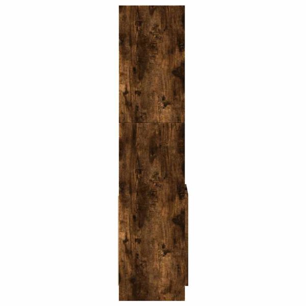 Credenza Rovere Fumo 92x33x140 Cm In Legno Multistrato - Image 6