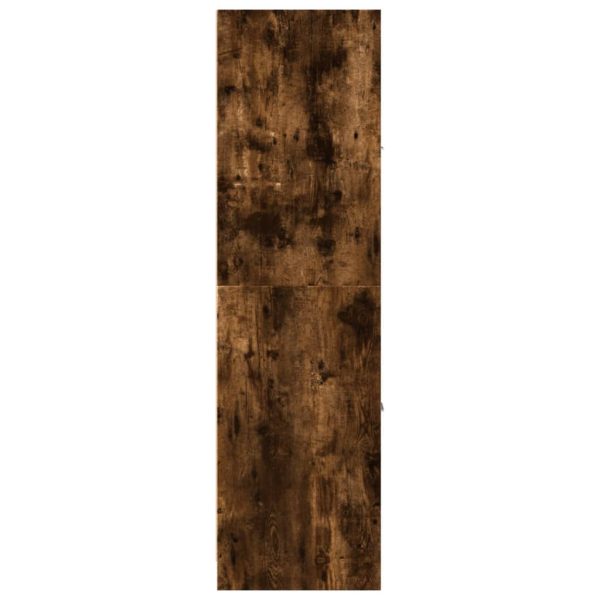 Armadietto Da Farmacia Rovere Fumo 40x41x144,5 Cm In Truciolato - Image 6