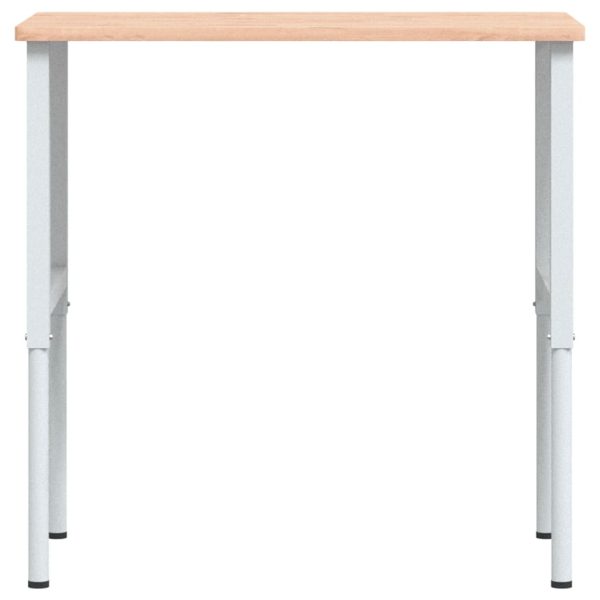 Banco Da Lavoro 100x60x(71,5-98) Cm Legno Faggio Rettangolare - Image 4