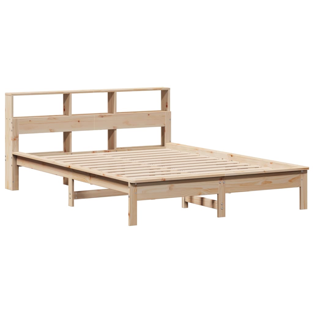 Letto Senza Materasso 160x200 Cm In Legno Massello Di Pino - Image 3