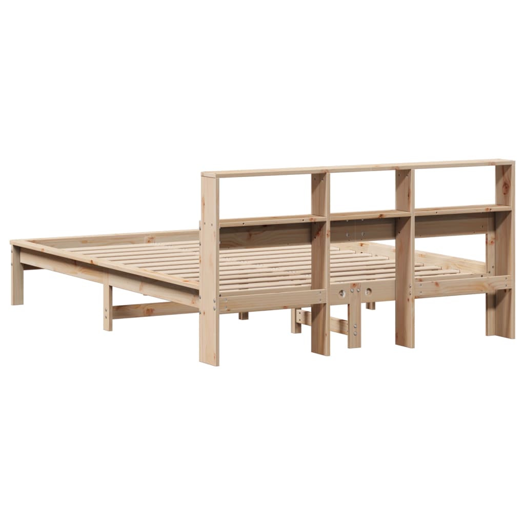 Letto Senza Materasso 160x200 Cm In Legno Massello Di Pino - Image 6