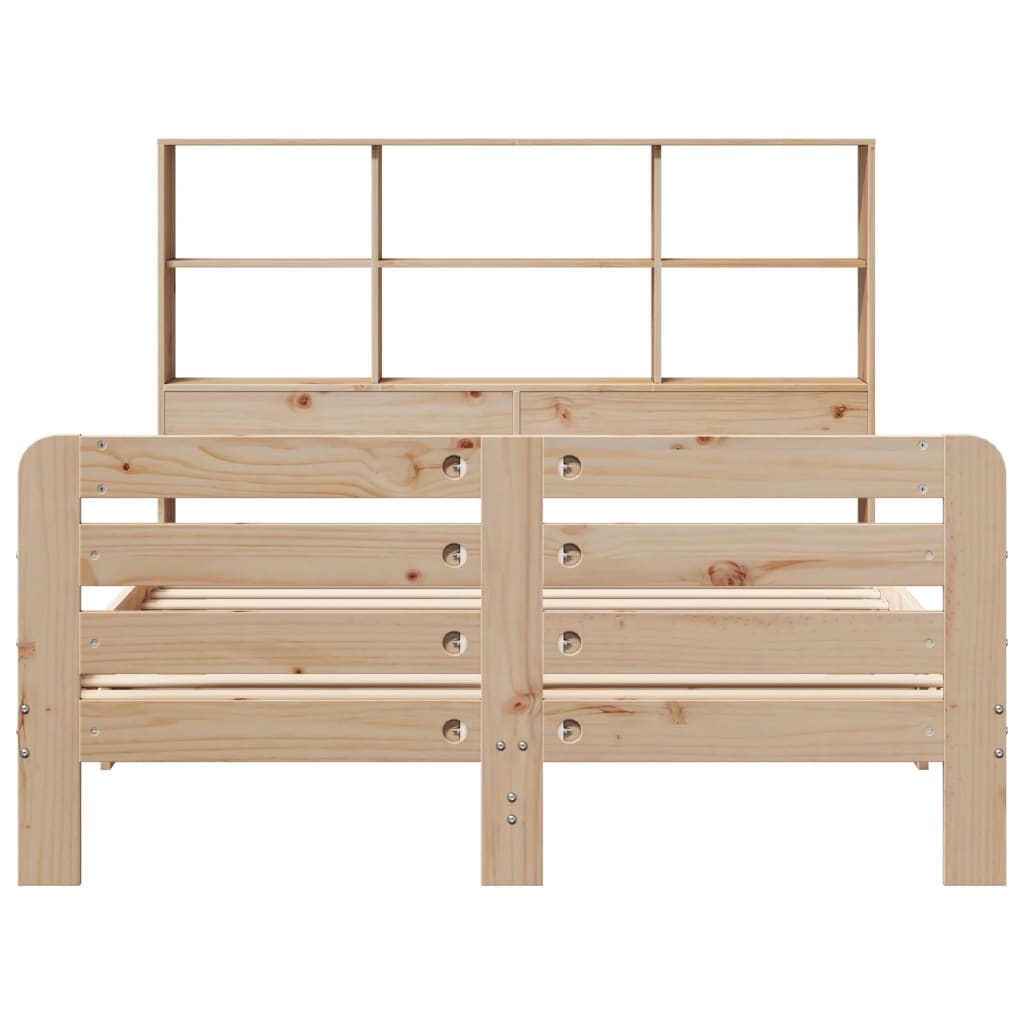 Giroletto Senza Materasso 160x200 Cm In Legno Massello Di Pino - Image 4