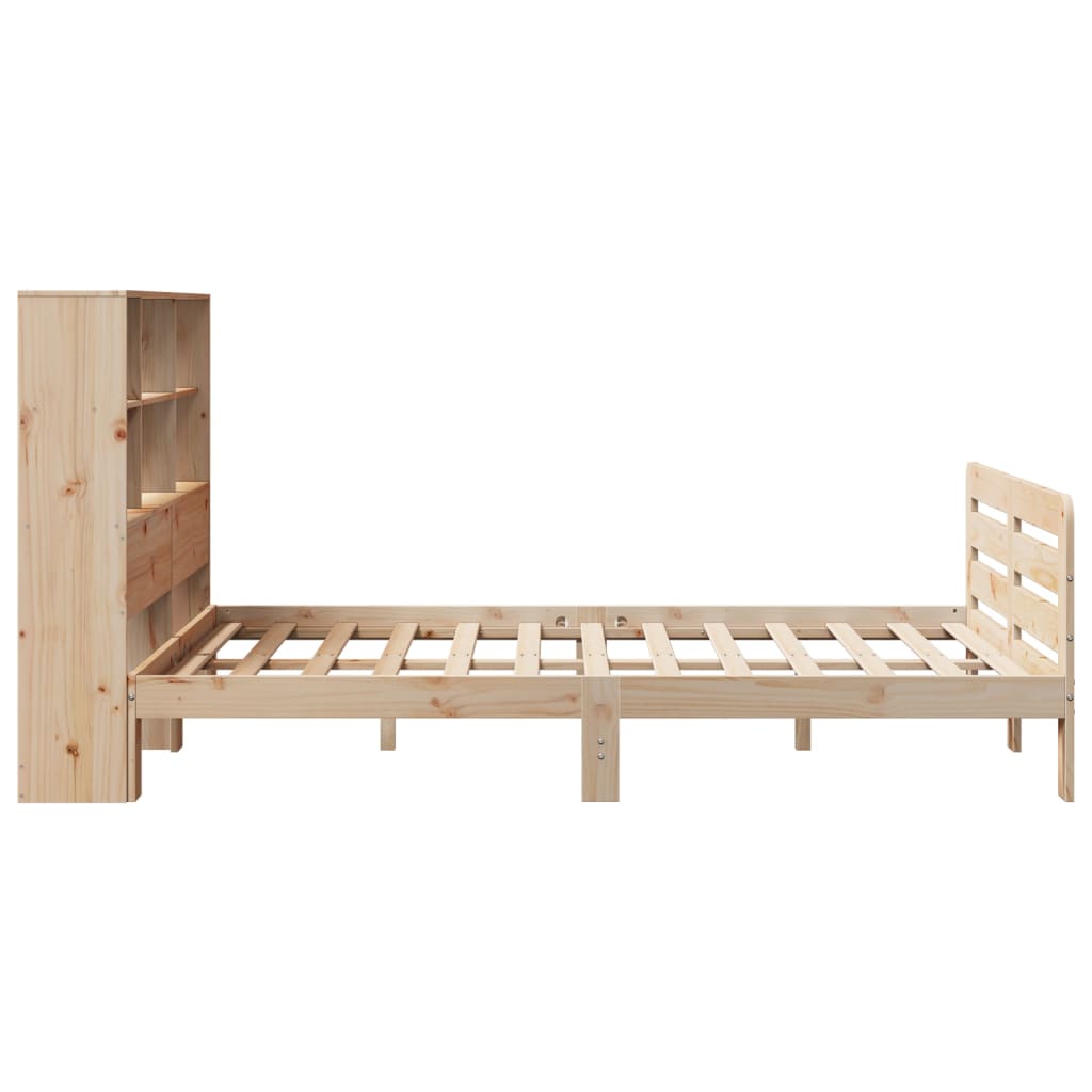 Giroletto Senza Materasso 160x200 Cm In Legno Massello Di Pino - Image 5
