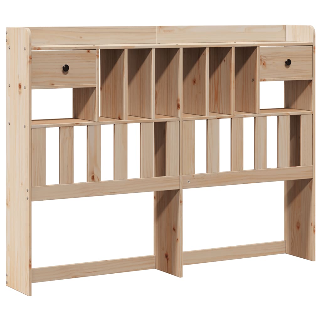 Letto Libreria Senza Materasso 160x200 Cm In Legno Di Pino - Image 6