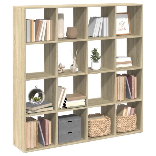 Libreria Rovere Sonoma 137,5x29x137,5 Cm In Legno Multistrato - Image 4