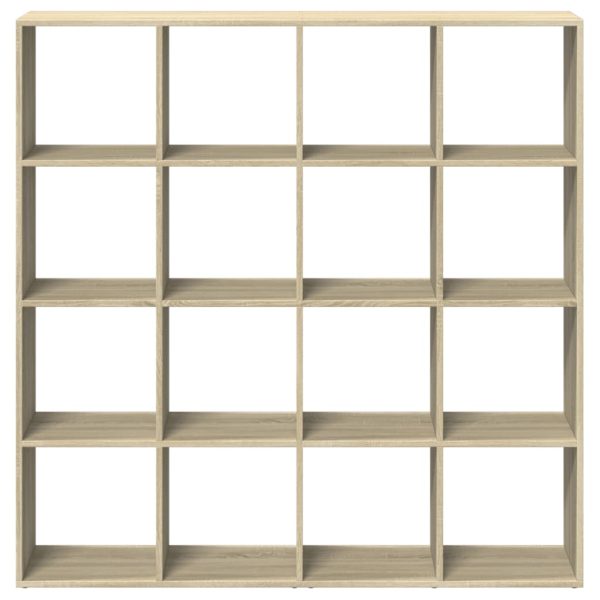 Libreria Rovere Sonoma 137,5x29x137,5 Cm In Legno Multistrato - Image 5