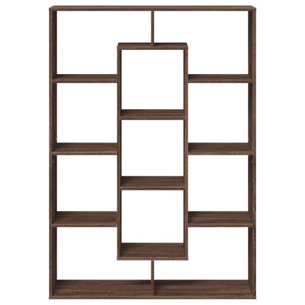 Libreria Rovere Marrone 102x29x143 Cm In Legno Multistrato - Image 5