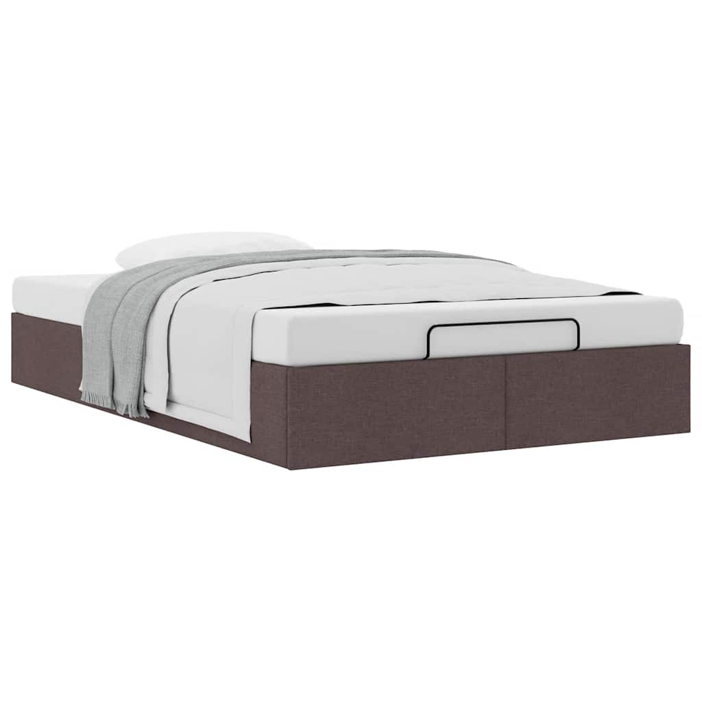 Struttura Letto Pouf Senza Materasso 120x200 Cm In Tessuto - Image 5
