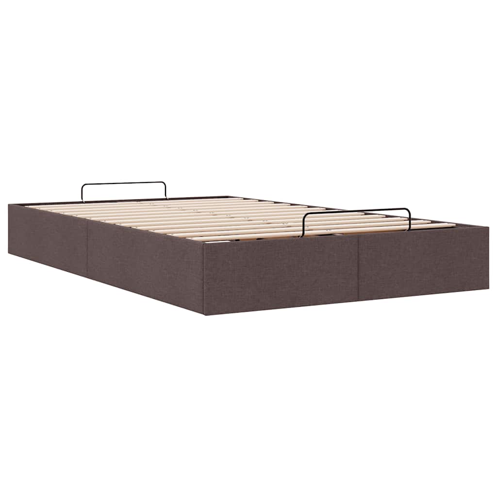 Struttura Letto Pouf Senza Materasso 120x200 Cm In Tessuto - Image 6