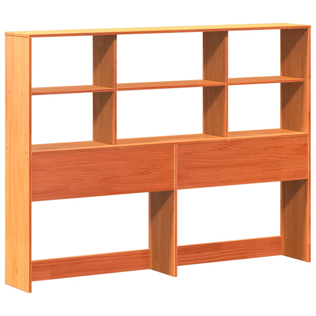 Giroletto Senza Materasso Marrone Cera 120x200 Cm Legno Di Pino - Image 6