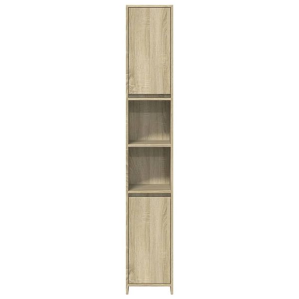 Set Mobili Da Bagno 3 Pz Rovere Sonoma In Legno Multistrato - Image 6