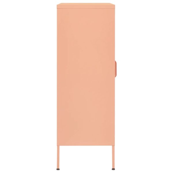 Armadietto Rosa 80x35x101,5 Cm In Acciaio - Image 5