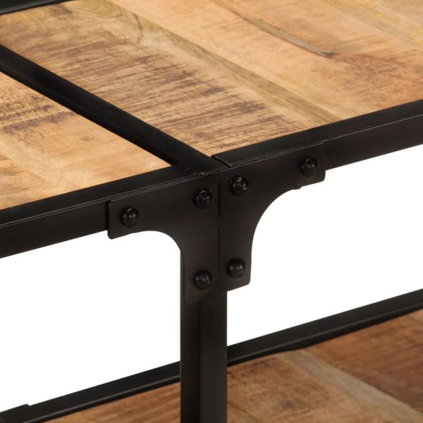Mobile Porta Tv 150x30x41 Cm In Legno Massello Di Mango - Image 6