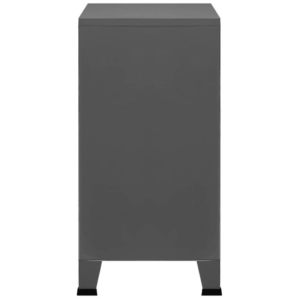 Classificatore Industriale Antracite 75x40x80 Cm In Acciaio - Image 6