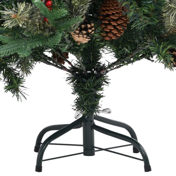 Albero Di Natale Con Pigne Verde 150 Cm In Pvc E pe - Image 5