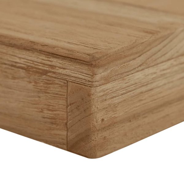 Panchina 80 Cm In Legno Massello Di Teak - Image 5