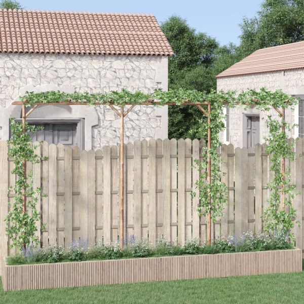 Pergola In Bambù 385x40x205 cm