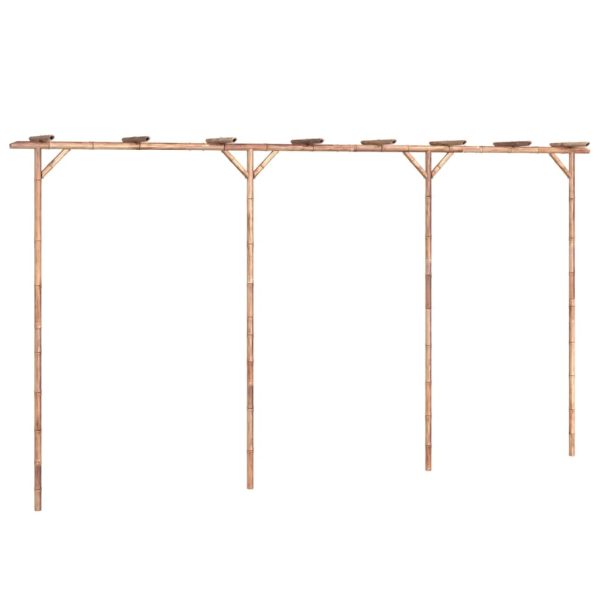 Pergola In Bambù 385x40x205 cm - Image 2